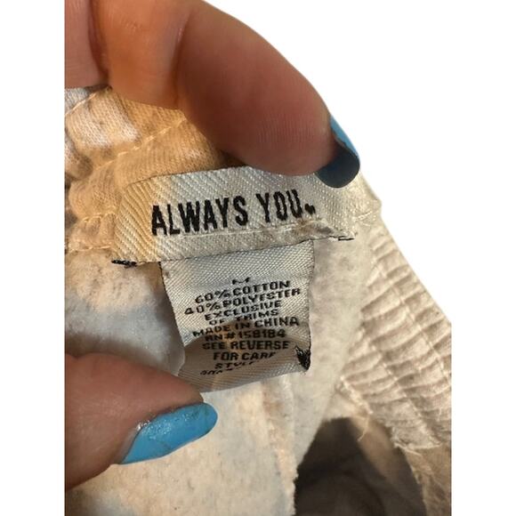 Always You Gray Drawstring Waist Casual Lounge Wear Shorts Women Sz M - Picture 6 of 6